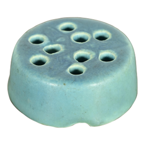 Rookwood Pottery Arts & Crafts Glazed Ceramic Art Pottery Flower Frog, 1920