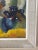 Still Life With "Flowers" Oil Painting by Lee, 1960s For Sale In Buffalo - Image 6 of 12