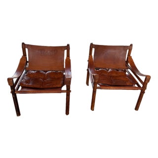 1960s Arne Norell Easy Chairs Model Sirocco For Sale
