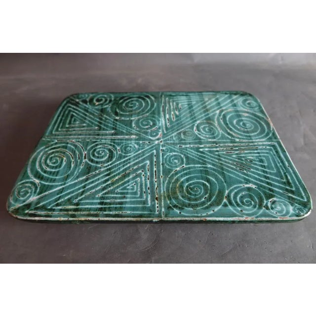 Ceramic Deputy Dish from Robert Picault, 1950s For Sale - Image 7 of 9