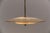 Mid-Century Modern Pendant Lamp in Glass and Brass, 1950s For Sale - Image 11 of 15