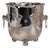 Mid 20th Century France Silver Metal Ice Bucket For Sale