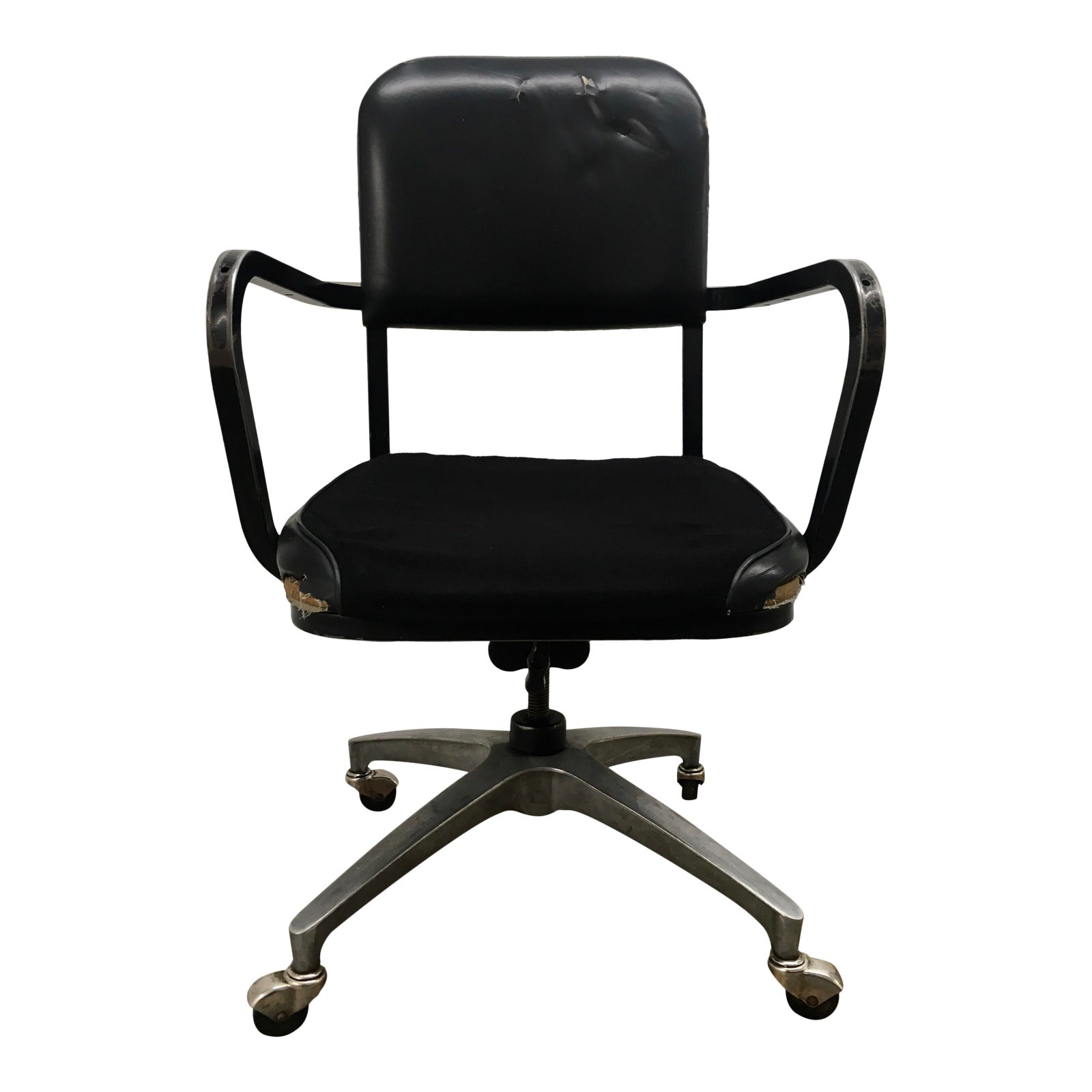 1970s Vintage Steelcase Style Tanker Desk Chair Chairish