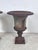 19th Century Antique 19th Century Cast Iron Neoclassical Garden Urns - A Pair For Sale - Image 5 of 9