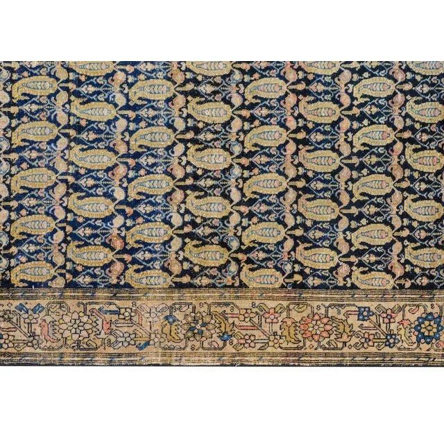 Blue Early 20th Century Malayer Rug For Sale - Image 8 of 10