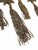 Set of 6 Ornate Antique Gold Starburst Tassel Christmas Ornaments For Sale - Image 4 of 5