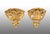 Antique 19th Century Louis Philippe Corner Shelves in Gilded and Carved Wood, Florence, Set of 2 For Sale - Image 5 of 5