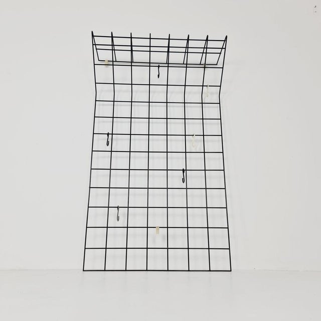 Black Cloth Hanger Wardrobe by Nisse Strinning, 1960s For Sale - Image 8 of 11