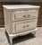 Vintage French Provincial Ivory & Gold Side/End Table Nightstand For Sale - Image 9 of 14