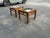 Mid 20th Century Pair of Mid 20th century Chinese Chippendale Elegance – Vintage Hardwood & Beveled Glass End Tables For Sale - Image 5 of 12