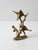 This is a vintage Andrea by Sadek brass hummingbirds statue. The solid cast brass figurine pictures two hummingbirds...