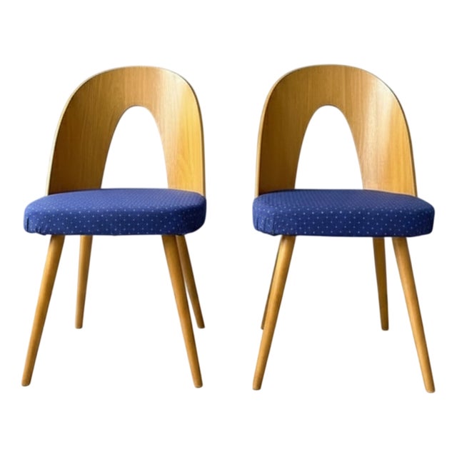 Chairs by Antonín Šuman for Ton, 1960s, Set of 2 For Sale