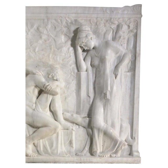 Hand-Carved Relief of Iphigenia in Tauris For Sale - Image 6 of 7