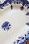 A very beautiful and large oval Longchamp ironstone platter, Rouen pattern, late 19th century. Its iconic blue decoration...