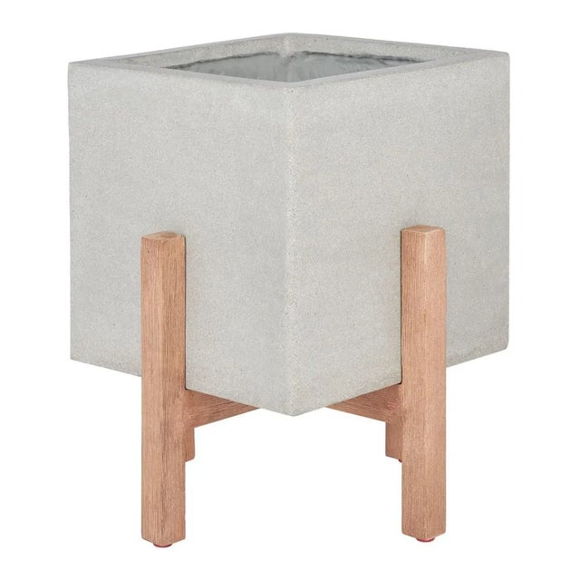 Borsla Planter - Light Gray For Sale In Philadelphia - Image 6 of 7