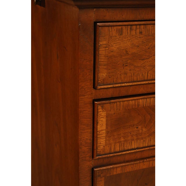 Henredon 18th Century Portfolio Georgian Style Walnut Server For Sale - Image 15 of 18