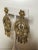 Art Nouveau 1920s Art Nouveau Filigree Screw-Back Earrings - 2 Pieces For Sale - Image 3 of 6