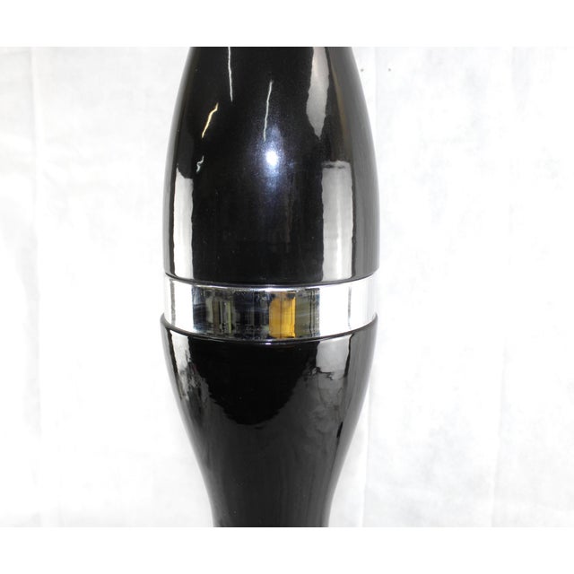 Modern Handmade Floor Lamp from Bondia Ceramicas, Spain For Sale - Image 3 of 5