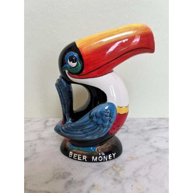 Ceramic Ceramic Guinness Toucan Beer Money Money Box in the style of John Gilroy For Sale - Image 7 of 7