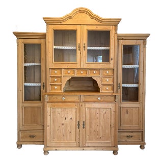 Gründerzeit Wood Kitchen Cupboard, 1960s For Sale