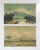 Vintage Indonesian Watercolor Landscape Paintings - a Pair For Sale - Image 10 of 10