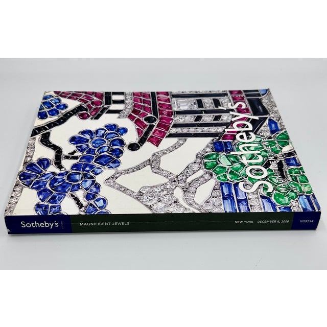 Step back in time with this exquisite Sotheby's auction catalog, featuring the prestigious Jewels sale, including the...