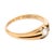 19th Century 19th Century Victorian Old Mine Cut Diamond 14k Yellow Gold Solitaire Ring, Size 7.5 For Sale - Image 5 of 5