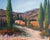 Rustic Framed Original Southwestern Adobe Landscape Oil Painting, Signed Larson 1977 For Sale - Image 3 of 5