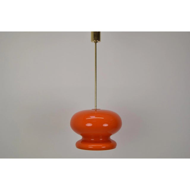 Mid-Century Glass Pendant, 1960s For Sale - Image 11 of 11