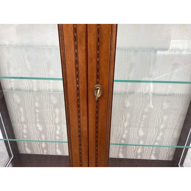 1920s French Louis XVI Style Bookcase/Display Case For Sale - Image 5 of 10