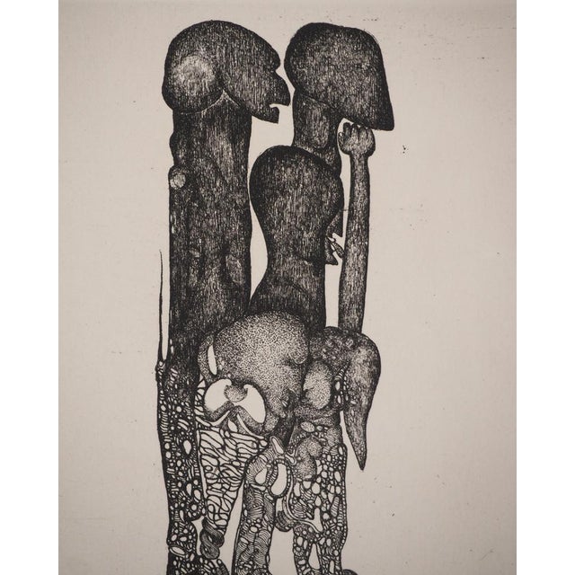 Fred Deux, Internal Parade, Original Engraving For Sale - Image 4 of 6