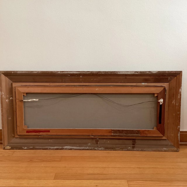 Oyster Gray Andre Gisson Large Oil on Canvas Paris Street Scene Depicting Norte Dame For Sale - Image 8 of 12