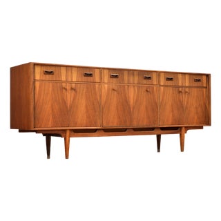 Mid Century Rosewood Credenza by McIntosh For Sale