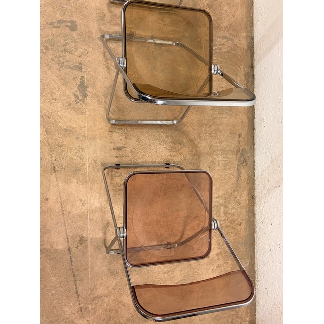 Plia Chairs by Giancarlo Piretti for Anonima Castelli, 1970s, Set of 4 For Sale - Image 10 of 13