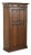 Antique Oak Cabinet with Coffered Paneling, 1900 For Sale