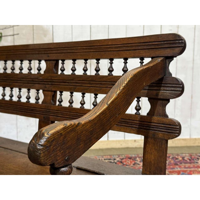 19th Century Breton Chestnut Storage Bench For Sale - Image 12 of 17