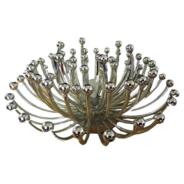 Vintage Space Age Italian Pistillo Table Lamp by Studio Tetrach for Valenti For Sale