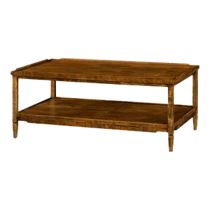 Rustic Country Coffee Table - Walnut