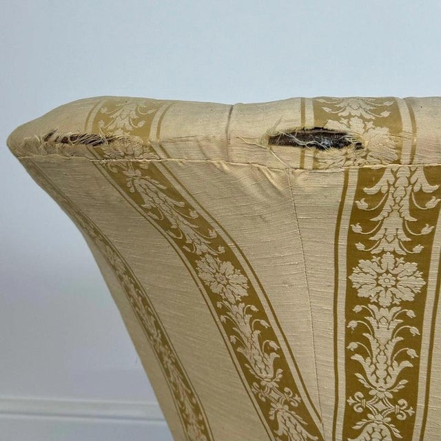 19th Century English Mahogany Settee For Sale - Image 12 of 15