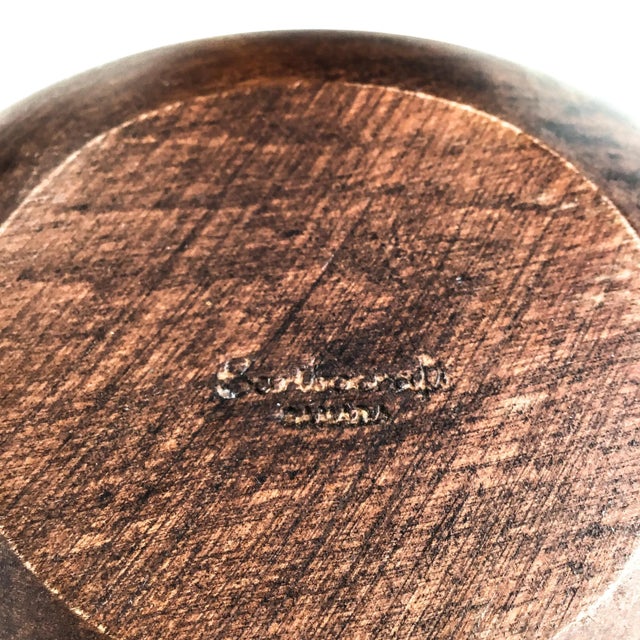 Vintage Artisans Wood Salad Nut Snack Bowls - Set of 12 For Sale - Image 10 of 13