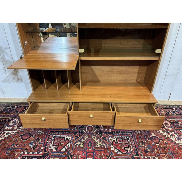 Teak Veneer Bar Buffet, 1980s For Sale - Image 13 of 14