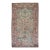 Antique Zabihi Collection Sarouk Rich Emerald Green Rug - 5'11" x 9'10" For Sale