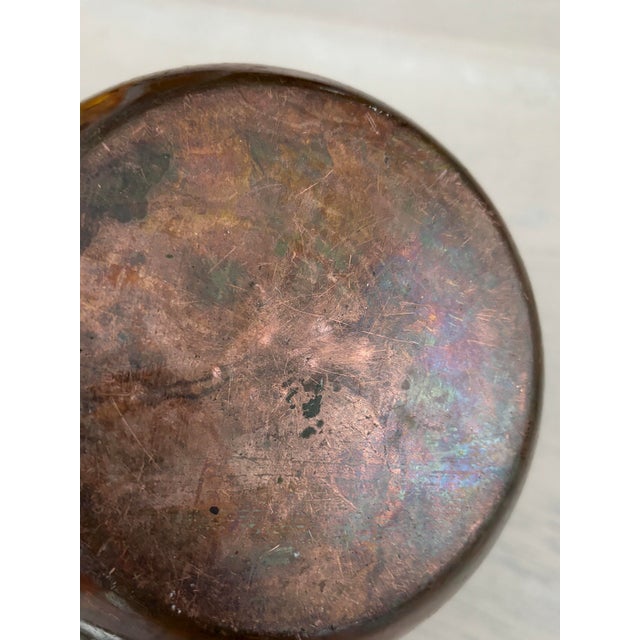 Metal Antique Copper Tureen-Pot Grosvenor House Hotel Rare Crested For Sale - Image 7 of 12