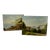 Set of Two Small Danish 19th Century Oil Paintings, Circa 1850s For Sale