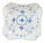 Blue Fluted Plain Square Porcelain Serving Bowl from Royal Copenhagen, 1980s For Sale