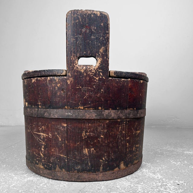 Taishō Era Taru Bucket, Japan, 1920s For Sale - Image 6 of 16
