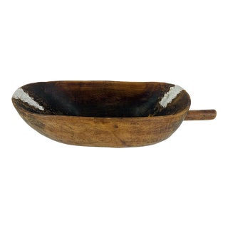 Mid-Century Tutsi Wood Bowl For Sale