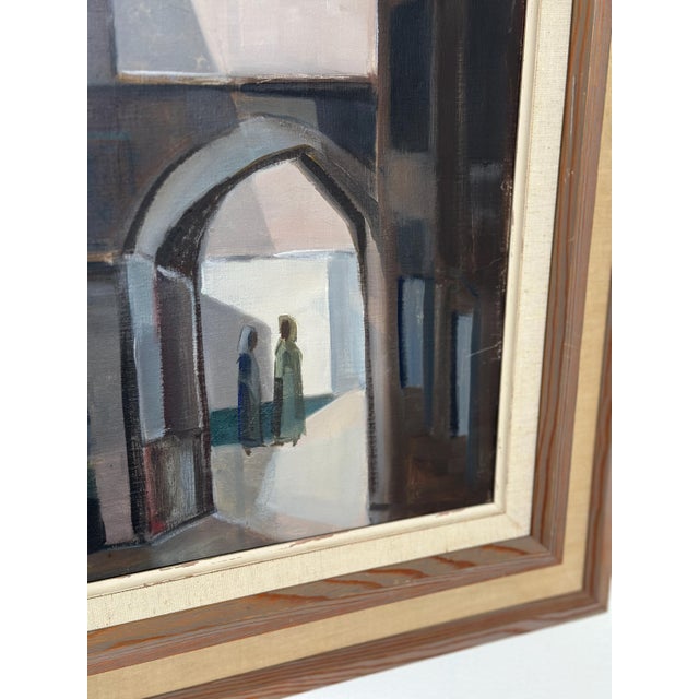 Reuben Hedin, Entrance, 1950s, Oil on Canvas, Framed For Sale - Image 6 of 18