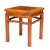 Asian Chinese Blond Hardwood Stool in the Ming Taste, 1800-25 For Sale - Image 3 of 11
