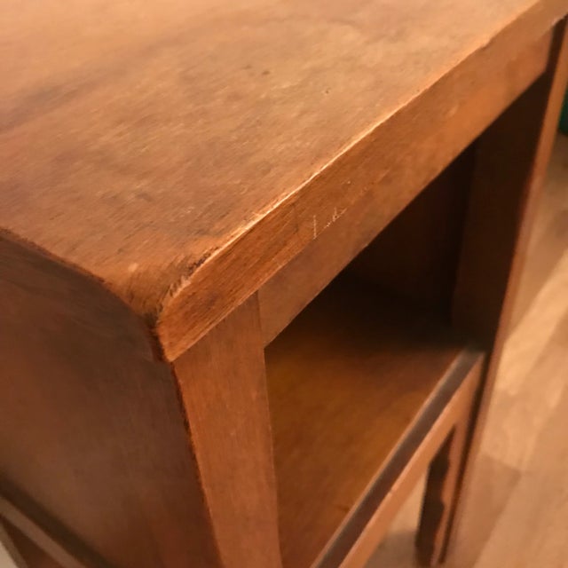 Wood 1930s Vintage Frank Mason Rancho Monterey Nightstand For Sale - Image 7 of 10